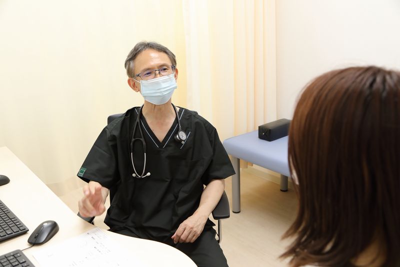 検査への不安を解消する「事前診察」